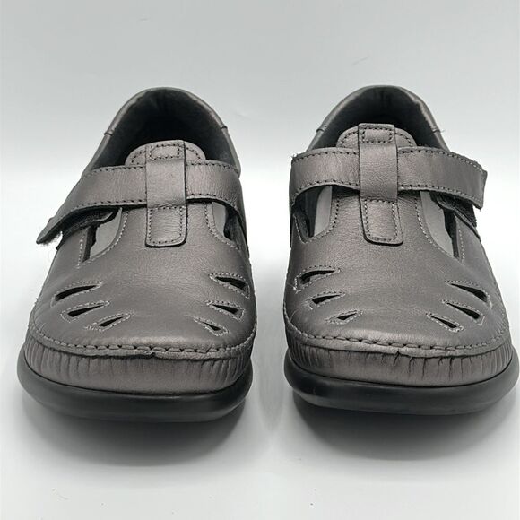 SAS Roamer Shoes Size 7W Gray Leather - Picture 5 of 14